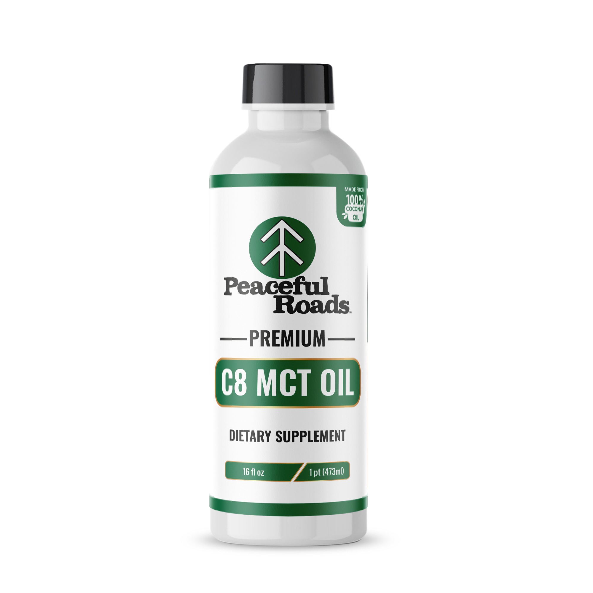 Premium C8 MCT Oil - PeacefulRoads